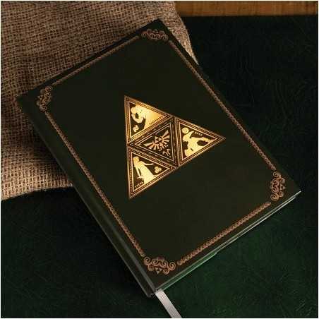 Agenda Zelda Triforce Lumineux - boutique geek - Cadeau Geek