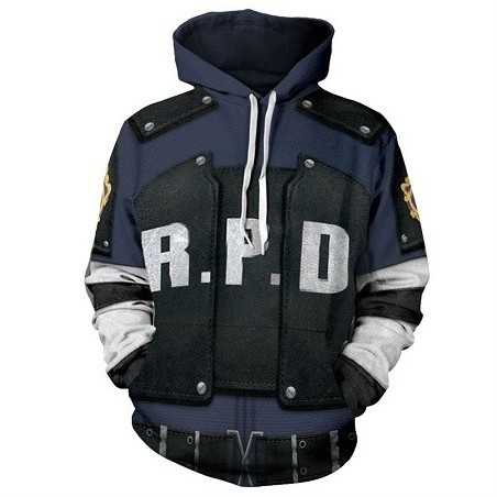 Sweat Capuche Resident Evil Raccon Police Departement RPD