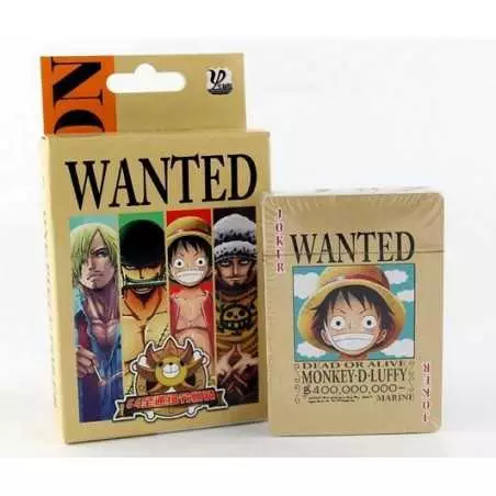 Jeux de 54 Cartes One Piece - boutique geek - Cadeau Geek