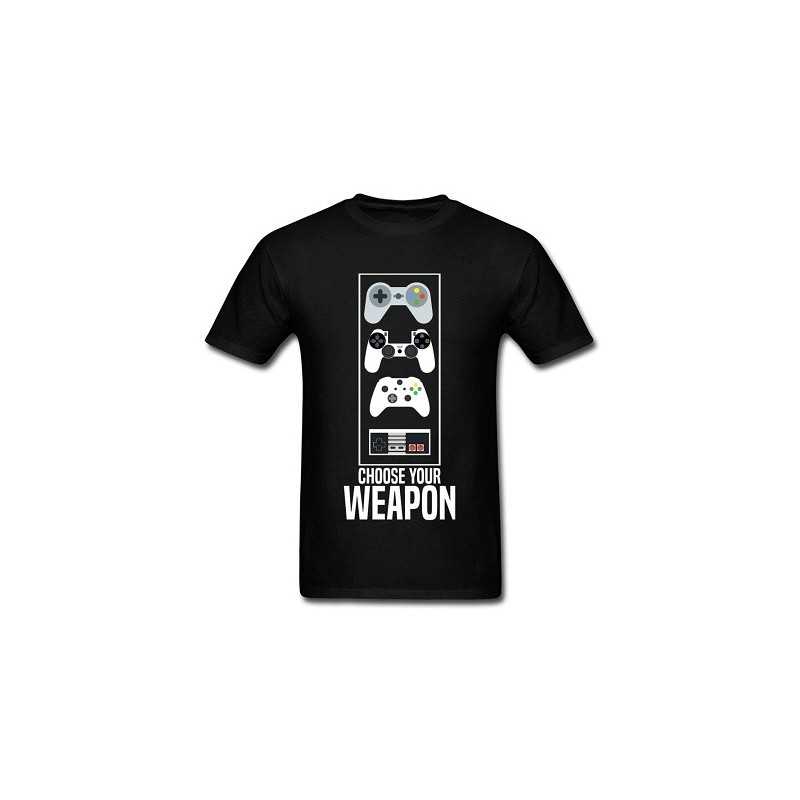 T-shirt Manette Choose Your Weapon