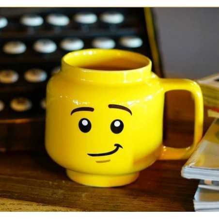 Mug Tête Lego - boutique geek - Cadeau Geek