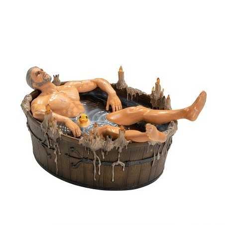 Figurine The Witcher Geralt dans le Bain - boutique geek - Cadeau Geek