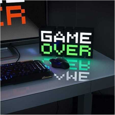 Lampe Game Over - boutique geek - Cadeau Geek