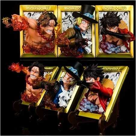 Tableau 3D One Piece - boutique geek - Cadeau Geek