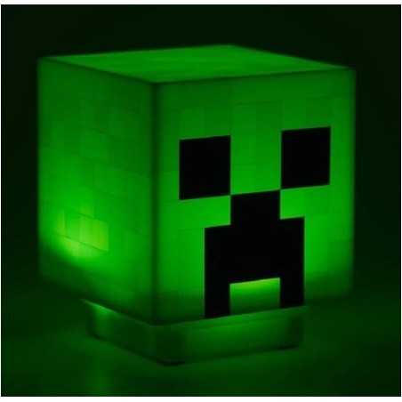 Lampe Minecraft Creeper - boutique geek - Cadeau Geek