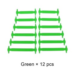 Lacets Élastiques en Silicone Unisexes pour Chaussures de Sport