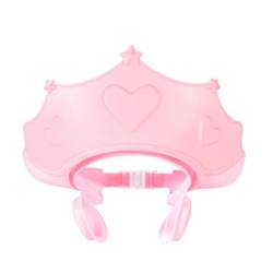 Casquette de Lavage Cheveux Bébé Ajustable avec Protection Oreilles