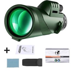 Télescope Portable HD Longue Portée 5000m pour Chasse et Camping