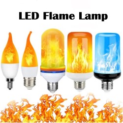 Ampoule LED flamme dynamique