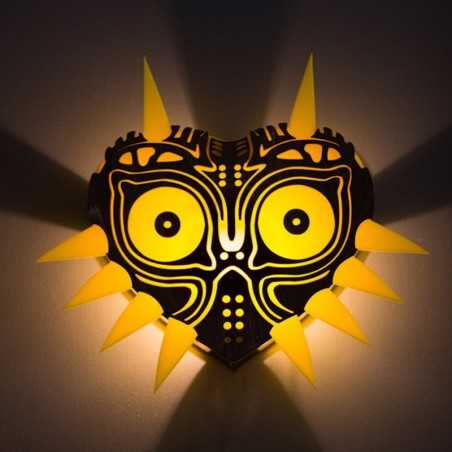 Lampe Murale Majora's Mask - boutique geek - Cadeau Geek