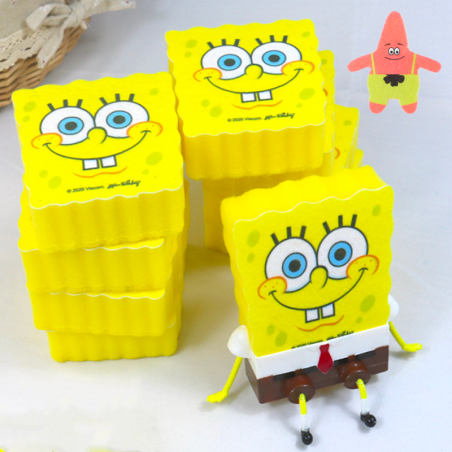 Éponge Bob Éponge pour Laver la Vaisselle - boutique geek - Cadeau Geek