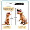 Costume Gonflable Dinausore T-Rex