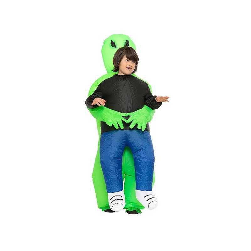 Costume gonflable Alien kidnapping