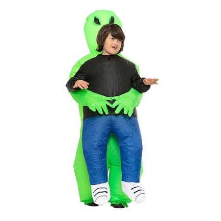 Costume gonflable Alien kidnapping - boutique geek - Cadeau Geek