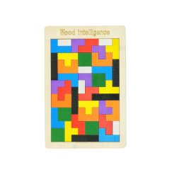 Puzzle Educatif Tetris en Bois