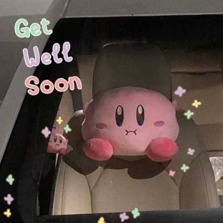 Repose Tete Voiture Kirby - boutique geek - Cadeau Geek