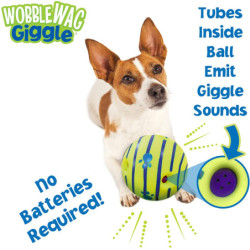Balle Sonore Chien Wobble Wag Giggle