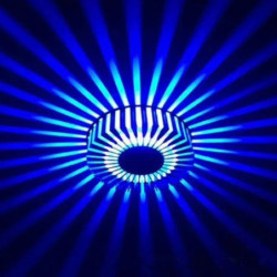 Plafonniers à LED avec applique murale brillante