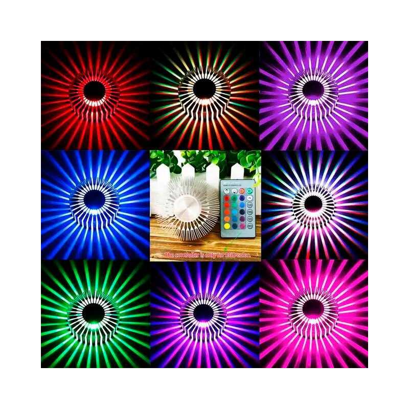 Plafonniers à LED avec applique murale brillante - boutique geek - Cadeau Geek