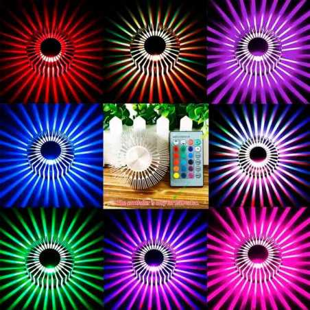 Plafonniers à LED avec applique murale brillante - boutique geek - Cadeau Geek