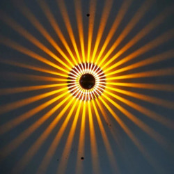 Plafonniers à LED avec applique murale brillante