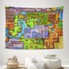 Tapisserie murale en tissu Map Zelda - boutique geek - Cadeau Geek