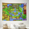 Tapisserie murale en tissu Map Zelda - boutique geek - Cadeau Geek