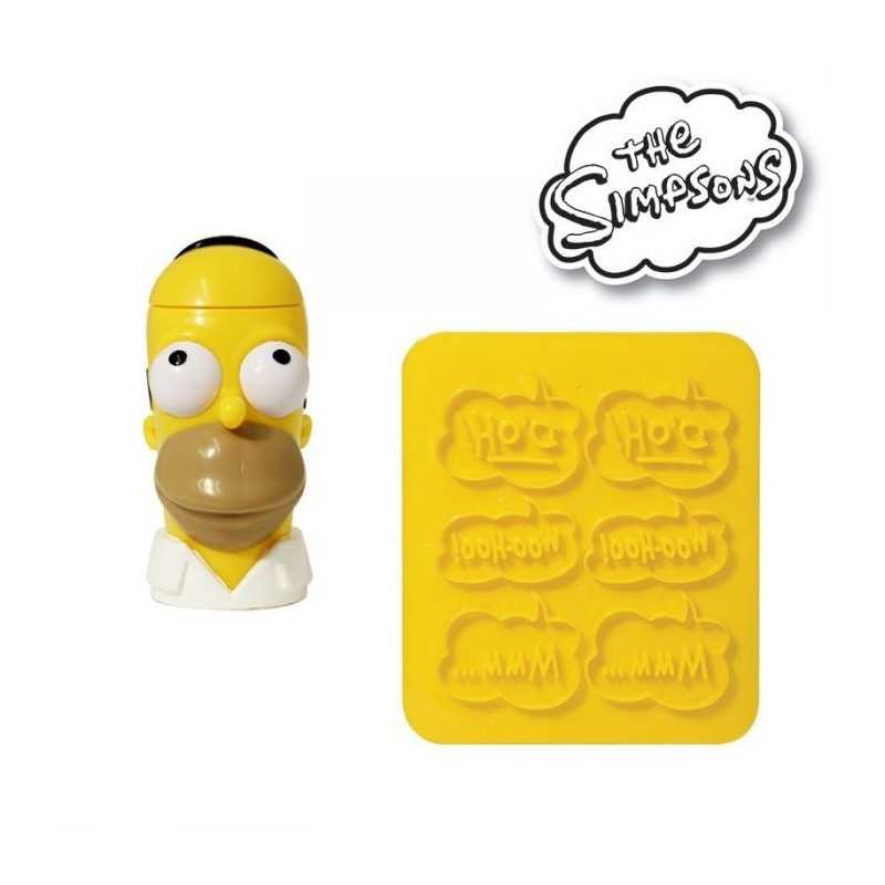 Kit coquetier et tampon toast Homer Simpson