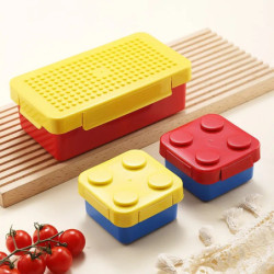 Lunch Box portable Blocs de construction Compatible Lego