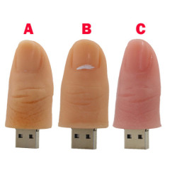 Clé USB 818-Tech en Forme de Doigts et Pouce en Silicone