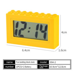 Horloge Digitale Bloc De Construction Compatible Lego