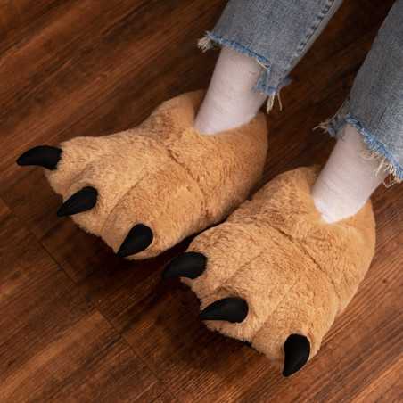 Pantoufles Pattes Griffes - boutique geek - Cadeau Geek