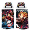 Autocollants Demon Slayer pour Ps5 - boutique geek - Cadeau Geek