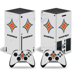 Autocollants Starfield pour console Xbox Series X