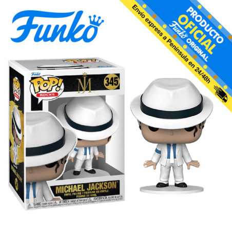 Figurine Funko Pop! Rocks Michael Jackson Smooth Criminal - boutique geek - Cadeau Geek