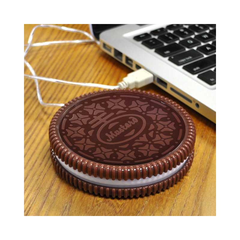 Chauffe Tasse USB en Forme de Biscuit Oreo