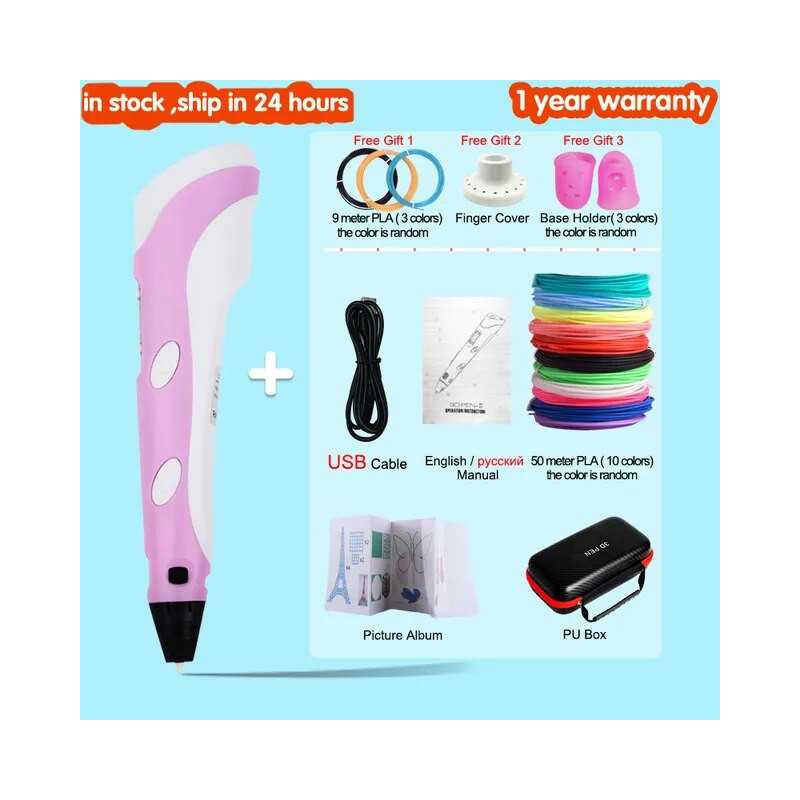 Stylo impression 3D avec écran LCD - boutique geek - Cadeau Geek