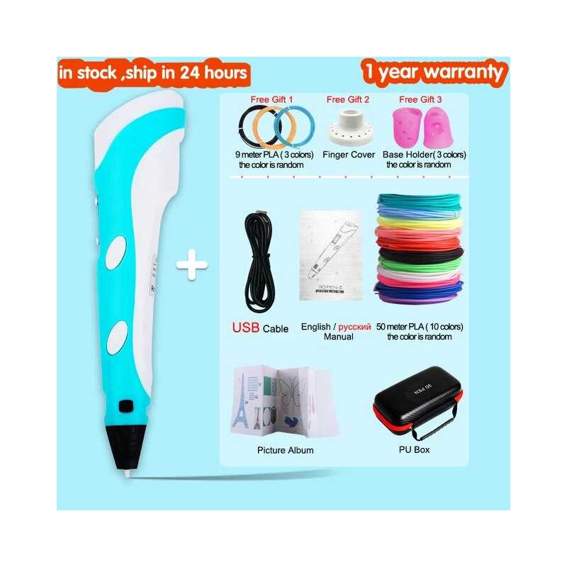 Stylo impression 3D avec écran LCD - boutique geek - Cadeau Geek