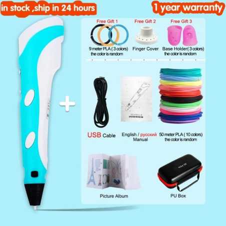 Stylo impression 3D avec écran LCD - boutique geek - Cadeau Geek