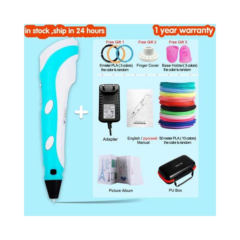 Stylo impression 3D avec écran LCD - boutique geek - Cadeau Geek