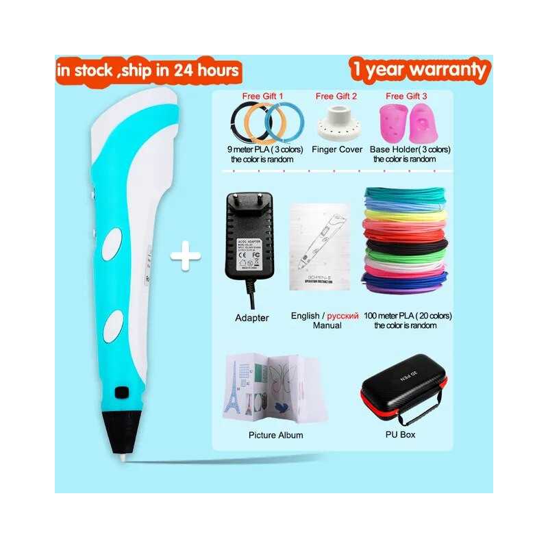 Stylo impression 3D avec écran LCD - boutique geek - Cadeau Geek