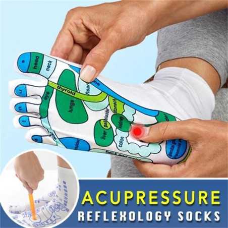 Chaussettes SPA réflexologie - boutique geek - Cadeau Geek