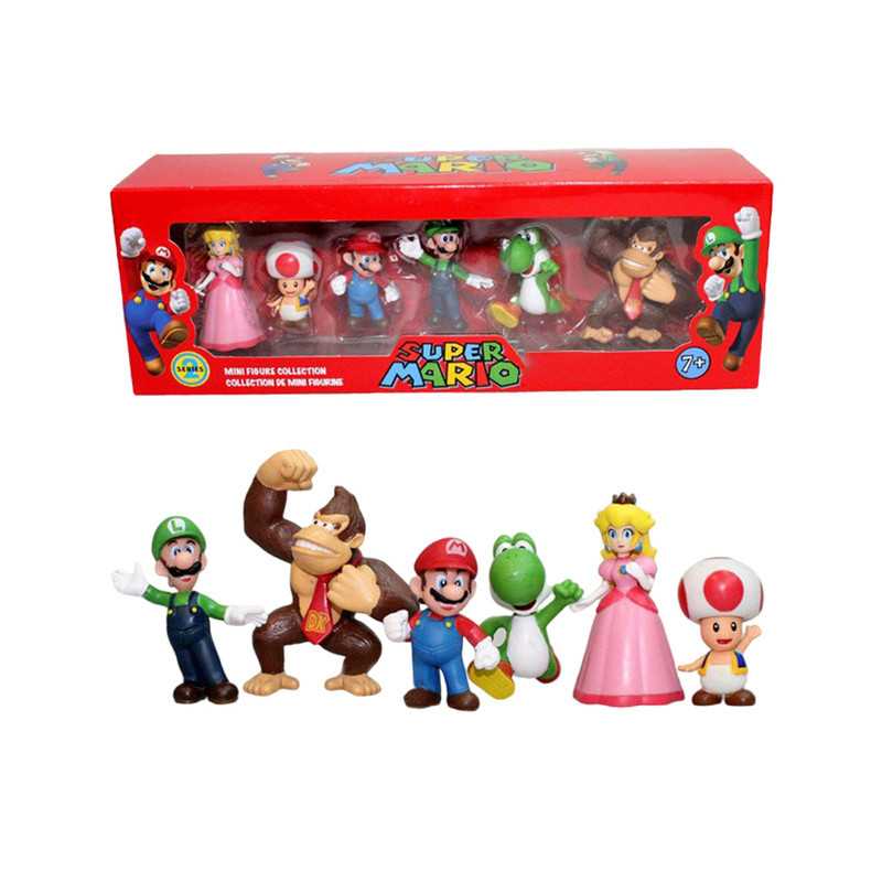 Ensemble De Figurines Super Mario Bros