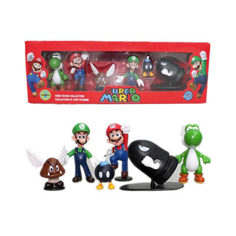 Ensemble De Figurines Super Mario Bros