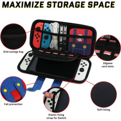 Sacoche Portable Mario pour Console Switch