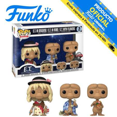 Funko Pop! Movies E.T. The Extra Terrestrial 3 Pack E.T. Exclusive