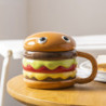 Mug couvercle Hamburger en céramique