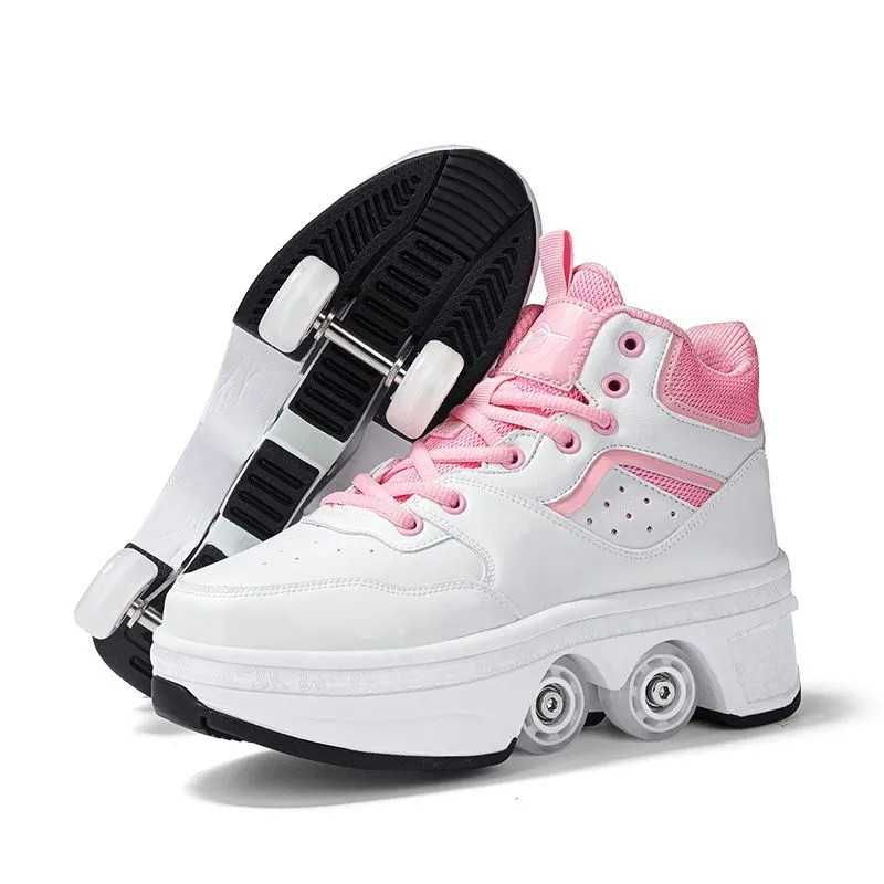 Chaussures à roulettes enfants adultes Cadeau Geek