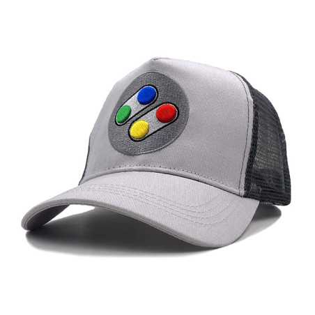 Casquette de Baseball SNES Retro - boutique geek - Cadeau Geek