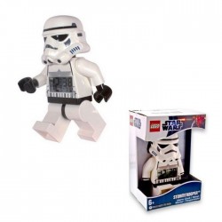 Réveil Lego Star Wars Stormtrooper blanc